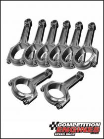 SCAT Engine Components 2-ICR6000P - Scat Pro Stock I-Beam Connecting Rods Chev SB